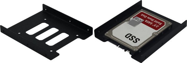 ADATTATORE MONTAGGIO SSD o HD 2.5"/3.5"