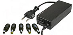 ALIMENTATORE UNIVERSALE per NETBOOK - connettori intercambiabili