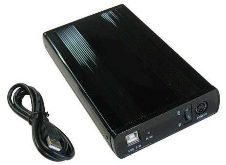 BOX ESTERNO per HD 3,5" SATA - USB 2.0
