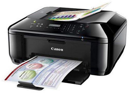 CANON MX455 Multifunzione InkJet Stamp. 4800x1200dpi - FAX - Scanner 1200x2400 - Fotocopiatrice A4 - USB + WiFi