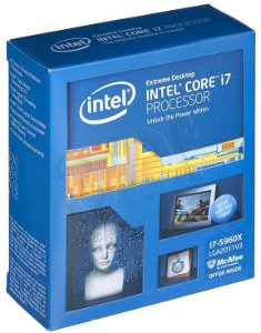 Cpu Intel Core i7-5960X Extreme 3GHz (8 Core) Intel� Smart Cache 20MB - Lga 2011-v3 - BOX no Dissipatore