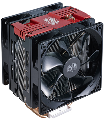 COOLERMASTER HYPRER 212 LED TURBO Dissipatore - Cpu AMD (AM2/AM2+/AM3/AM3+/AM4/FM1/FM2+)- Intel (775/1155/1156/1366/1150/1151/2011/2011-V3/2066) 