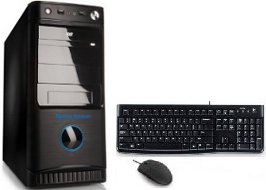 PC LARGE :Intel i5-6400 / RAM 8GB DDR4 / SSD 120GB + HD 1TB / nVidia GT 730 4GB/ DVD�RW / Audio 8ch./ Tastiera + Mouse