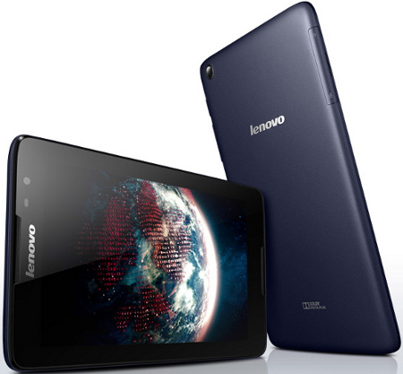 Lenovo Tablet A8-50 : Display 8" 1280x800, Cpu QuadCore 1.3GHz, Ram 1GB + Storage 16GB - WiFi+BT+Usb, Android 4.2