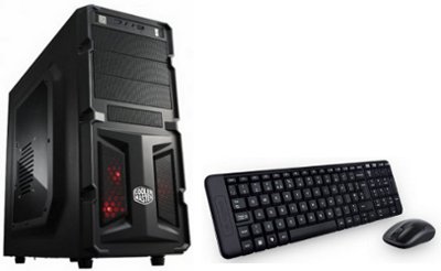 PC XLARGE :Intel Core i5-6600 / RAM 8GB DDR4 / SSD 120GB + HD 1TB / nVidia GTX 1050 2GB / DVD�RW / Audio 8ch. / Tastiera + Mouse Wireless